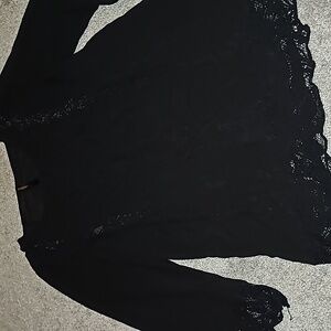 Beautiful Lace and Sheer Blouse #B5